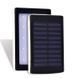УМБ Power bank ViaKing 5000 mAh солнечная панель и LED-фонарь Черный (H-1) 11k12p004v6 фото 2