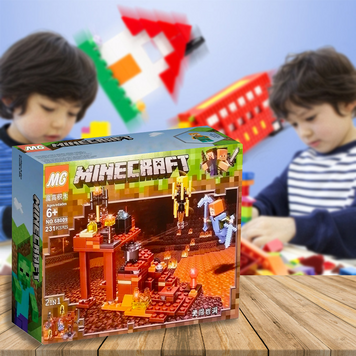 Детский развивающий конструктор Minecraft 68009, 231 деталь (593) 03k03p008 фото