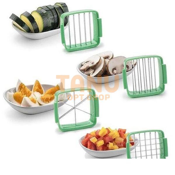 Овощерезка с контейнером Nicer Dicer Quick зеленая (В) 10k13p005v1 фото