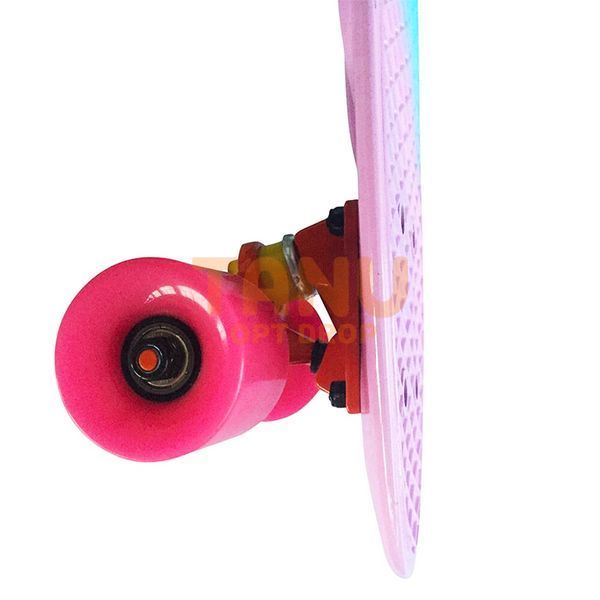 Дитячий скейтборд Пенні Борд (Penny Board) до 80 кг з колесами, що світяться 13k03p002v1 фото