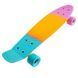 Дитячий скейтборд Пенні Борд (Penny Board) до 80 кг з колесами, що світяться 13k03p002v1 фото 2