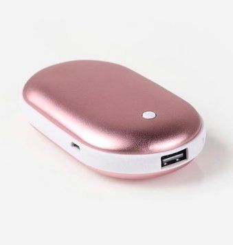 УМБ Грелка-повербанк для рук Pebble Hand Warmer PowerBank 5000 mAh черный 11k12p042v4 фото