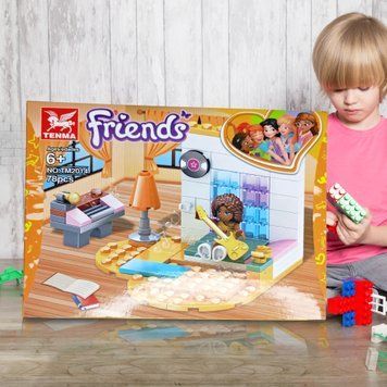 Дитячий конструктор Лего кімната Friends TM2014 78 деталей (В) 03k03p177 фото