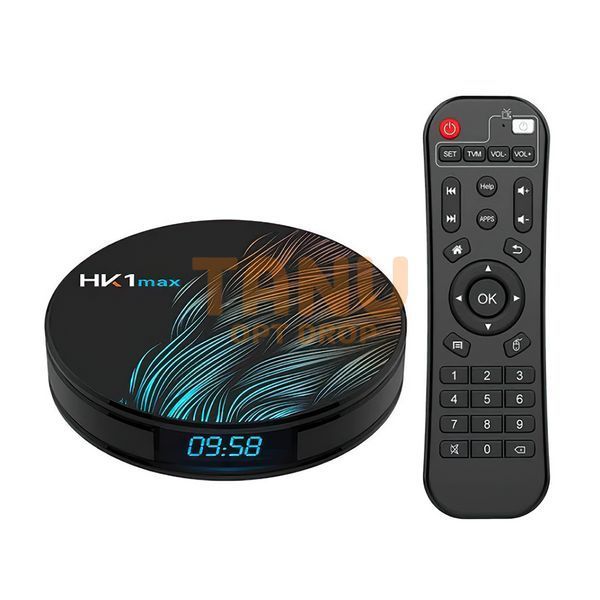 Приставка Смарт-ТВ HK1 MAX 4/64GB, 4К Android 9.0 (Smart TV Box) (259) 11k09p020 фото