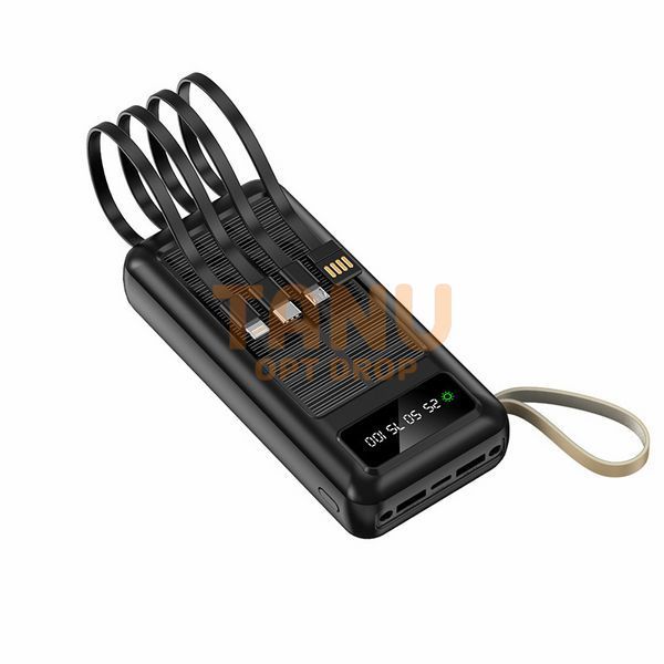 УМБ Повербанк PowerBank ViaKing T35519 20 000 mАh Сонячна панель чорний (H-3) 11k12p016v3 фото