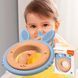 Детский деревянно-силиконовый прорезыватель для зубов Babyono "Зайчик" Голубой (1076/03) (SB) 03k17p457v3 фото 1