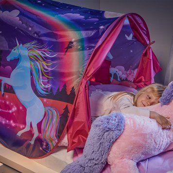 Детский тент палатка для сна Dream Tents Розовый с единорогом (212) 03k16p014v4 фото