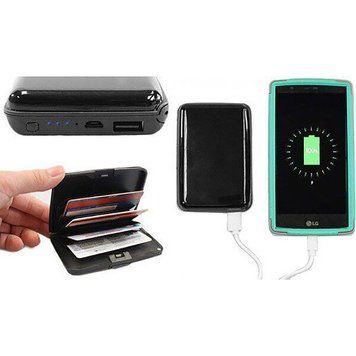 Кошелек Ipower Bank Wallet 10000 mah Черный 11k12p092 фото