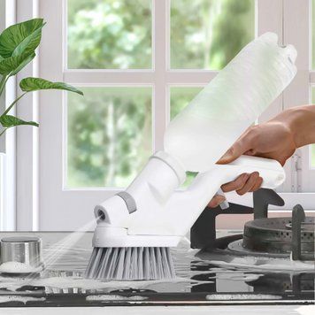 Багатофункціональна щітка 4в1 для прибирання з розпилювачем Water Spray Cleaning Kits 307-17 (259) 01k02p429 фото