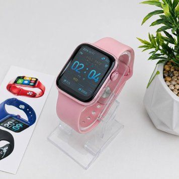 Смарт-годинник X22 Pro Smart Watch, Bluetooth-дзвінки, магнітна зарядка, моніторинг здоров'я та спортивні режими Pink (X26) 11k08p067v1 фото