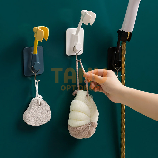 Настінний тримач-кронштейн на стіну для душу Shower Holder Синій з жовтим 01k01p131 фото