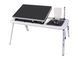 Подставка столик для ноутбука с двумя USB кулерами E-Table (M1) 11k04p003 фото 4