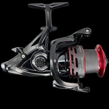 Котушка Mifine Behemoth 4000B Baitrunner 7+1bb (60526-5) Чорний-червоний 02k04p157v2 фото