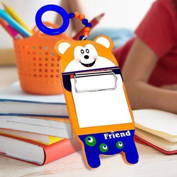 Детский деревянный держатель для листов Friend, Оранжевый (B) 03k12p235v4 фото