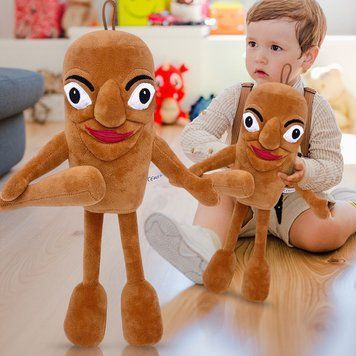 Мягкая мемная игрушка Тунг Тунг Тунг Сахур Tung Sahur, 35 см (AX) 03k01p170v2 фото