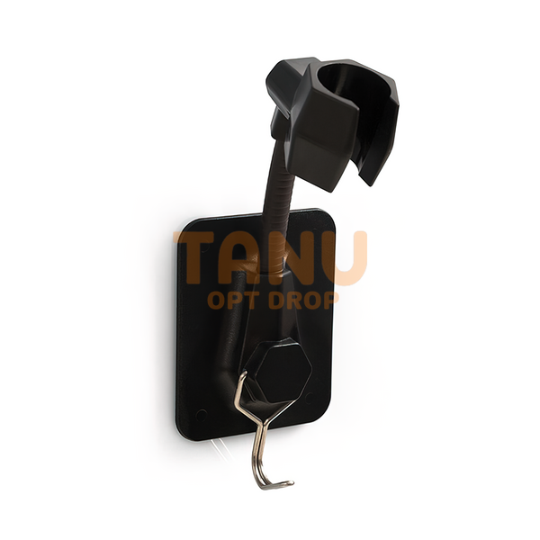 Настінний тримач-кронштейн на стіну для душу Shower Holder Чорний 01k01p131v1 фото