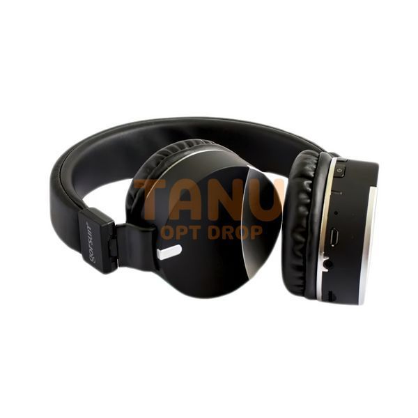 Бездротові Bluetooth навушники Gorsun GS-E86 Micro SD Чорні 11k01p036v1 фото