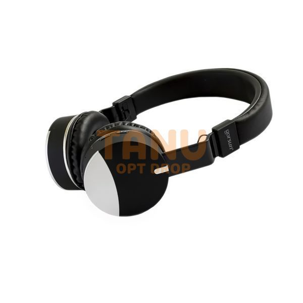 Бездротові Bluetooth навушники Gorsun GS-E86 Micro SD Чорні 11k01p036v1 фото