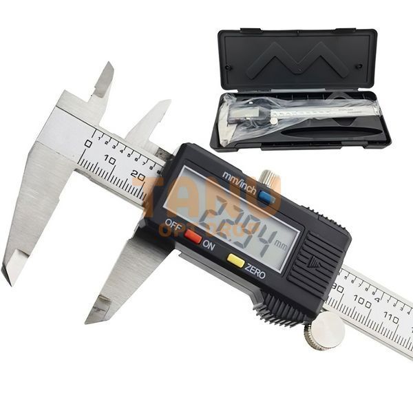 Цифровий електронний штангенциркуль Digital Caliper з LCD екраном (205) 04k02p052 фото