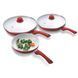 Набор керамических сковородок Migas Ceramic Pan (5 предметов) (518) 10k09p199 фото 1