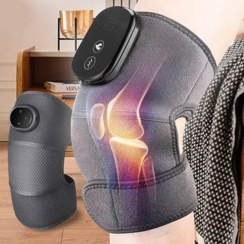 Cогревающий массажер-грелка, бандаж на колено, плечо, локоть Knee pad W1 (259) 06k01p110 фото