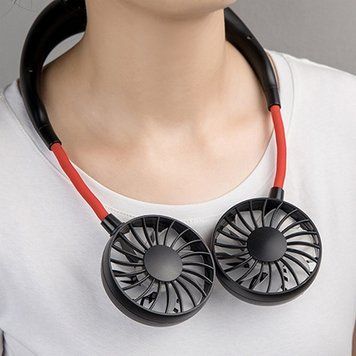 Вентилятор на шею Sport Fan Usb Черный (221) 01k07p050 фото