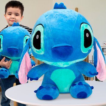 Дитяча м&rsquo;яка плюшева іграшка з мультфільму "Ліло і Стіч" Stitch 75 CM 0931-7 Синій (AX) 03k01p177 фото