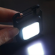 Портативний акумуляторний міні-ліхтар на батарейці з карабіном Light COB пластмасовий корпус 02k11p151v2 фото 2