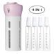 Дорожній органайзер для рідин Smart Travel Bottles Set 4 в 1 Рожевий 02k03p112 фото 2