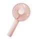 Портативний настільний вентилятор MiniFan безшумний USB/акумулятор, Рожевий 01k07p157 фото 3
