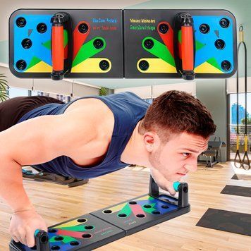 Дошка для віджимань Foldable Push Up Board 14 в 1 упор для віджимань 02k06p001 фото