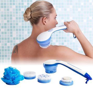 Массажная косметическая щетка для тела Spin Spa 07k02p025 фото