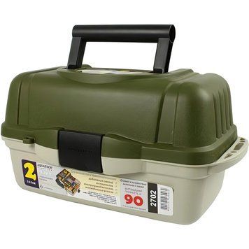 Ящик для риболовлi AQUATECH 2702 з 2 ярусами і 16 відділеннями 02k04p044 фото