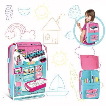 Обучающий набор для рисования Backpack Packing 3в1 розовый (212) 03k12p109v1 фото