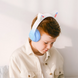 Беспроводные детские накладные Bluetooth наушники HOCO W42 Cat Ears over-ear &laquo;Кошачьи ушки&raquo; Голубой (206/93708) 11k01p179v1 фото 5
