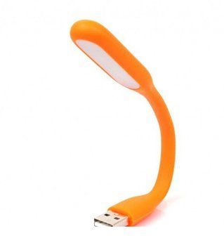 Портативный гибкий usb светильник USB Led Light оранжевый 01k09p181v6 фото