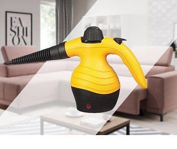 Ручной вертикальный отпариватель - пароочиститель Steam cleaner DF-A001 Желтый (В) 01k12p020 фото