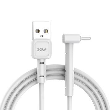 Кабель GOLF GC-69 Type-C 1м Белый 11k06p229 фото