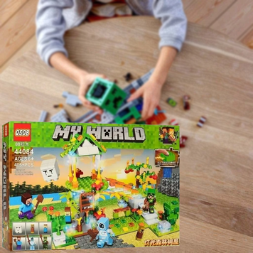Конструктор Minecraft 44084, для детей, развивающий, 405 деталей (593) 03k03p014 фото