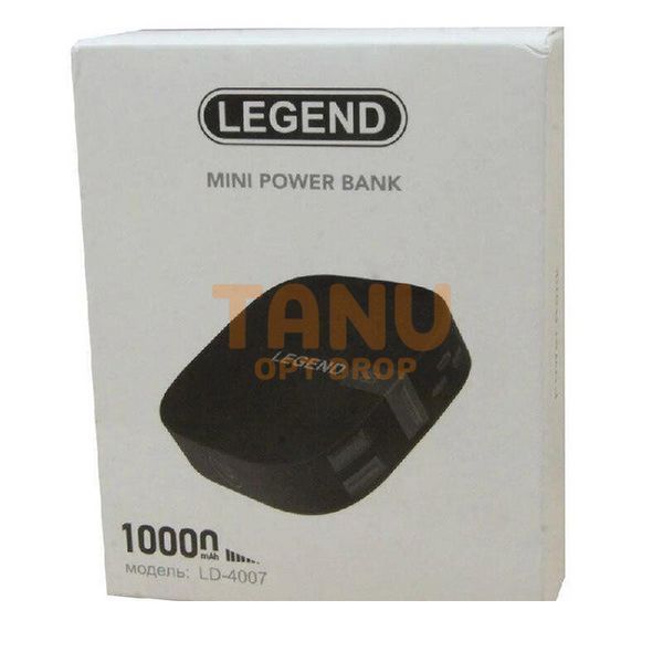 Портативний зарядний пристрій Power Bank Legend LD-4007 10000mAh Біле 11k12p095 фото