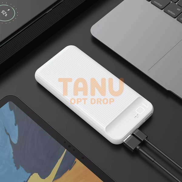 Портативная батарея Power Bank Hoco J52 Белая 10000 mAh 206 11k12p085 фото