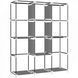 Складной мобильный универсальный каркасный шкаф для одежды Storage Wardrobe 28170 на 4 секции Синий (N-1) 01k04p166v1 фото 2