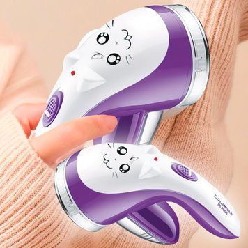 Беспроводная портативная машинка для удаления катышек одежды LINT REMOVER LY-386 фиолетовый (205) 01k02p324 фото
