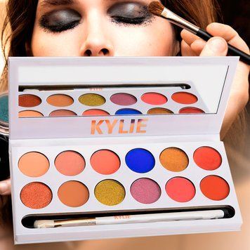 Набор теней палитра Kylie The Royal Peach Palette 12 цветов 07k04p023 фото