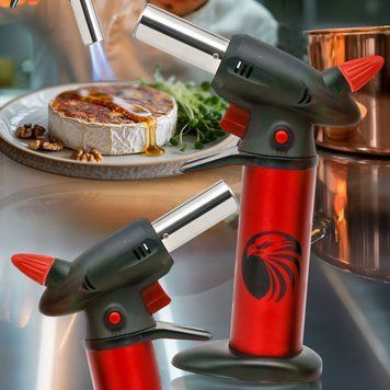 Кондитерская газовая горелка GF-878/1360 для фламбировки и карамелизации, Красно-черный (JS) 14k02p024v2 фото
