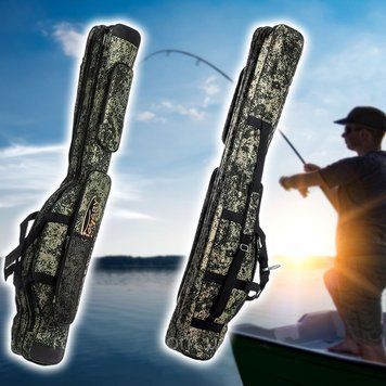 Чохол для зберігання та транспортування вудок Boya By, 3 секції, піксель, 135 см (988) 02k04p071 фото