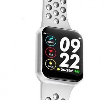 Смарт часы Smart Watch F8 Белый ремешок 11k08p033 фото