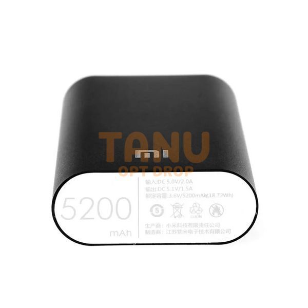 Портативний зовнішній акумулятор Xiaomi Mi Power bank 5200mAh, Сірий, Чорний, Золотий 11k12p372 фото