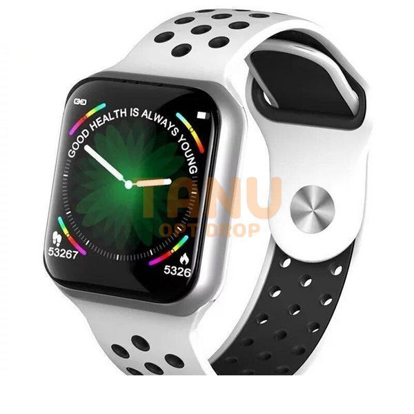Смарт годинник Smart Watch F8 Білий ремінець 11k08p033 фото