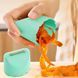 Ручной нож-овощечистка для овощей и фруктов с контейнером 7x6x5см Double-Sided Peeler With Storage Box Зеленый 10k13p046v1 фото 1